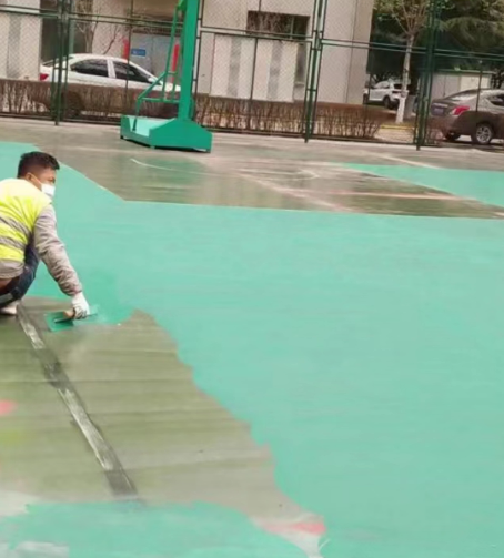 荆门球场地面翻新